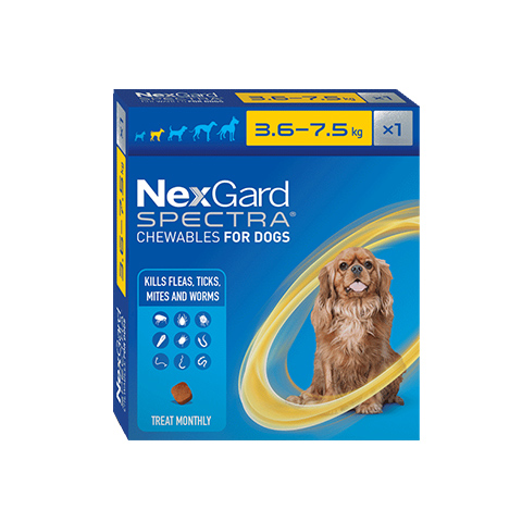 NexGard Spectra Dog Small 1pk